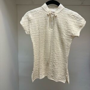 Yusutex Handmade Peruvian 100% Cotton Knit Top Size:S